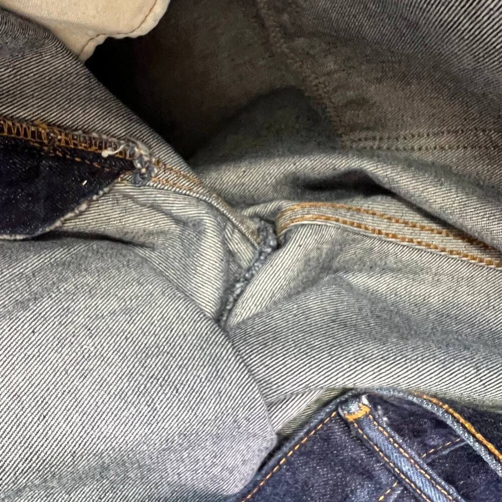 Levi's 517 Men's Bootcut Jeans Size W38 L30 Dark Denim Wash - Picture 7 of 12